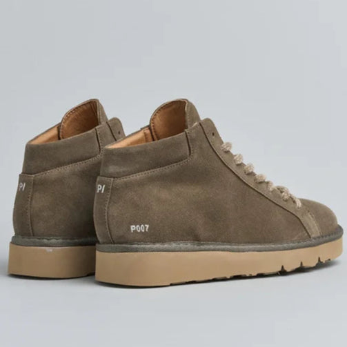 Polacchino Panchic uomo camoscio marrone sfoderato