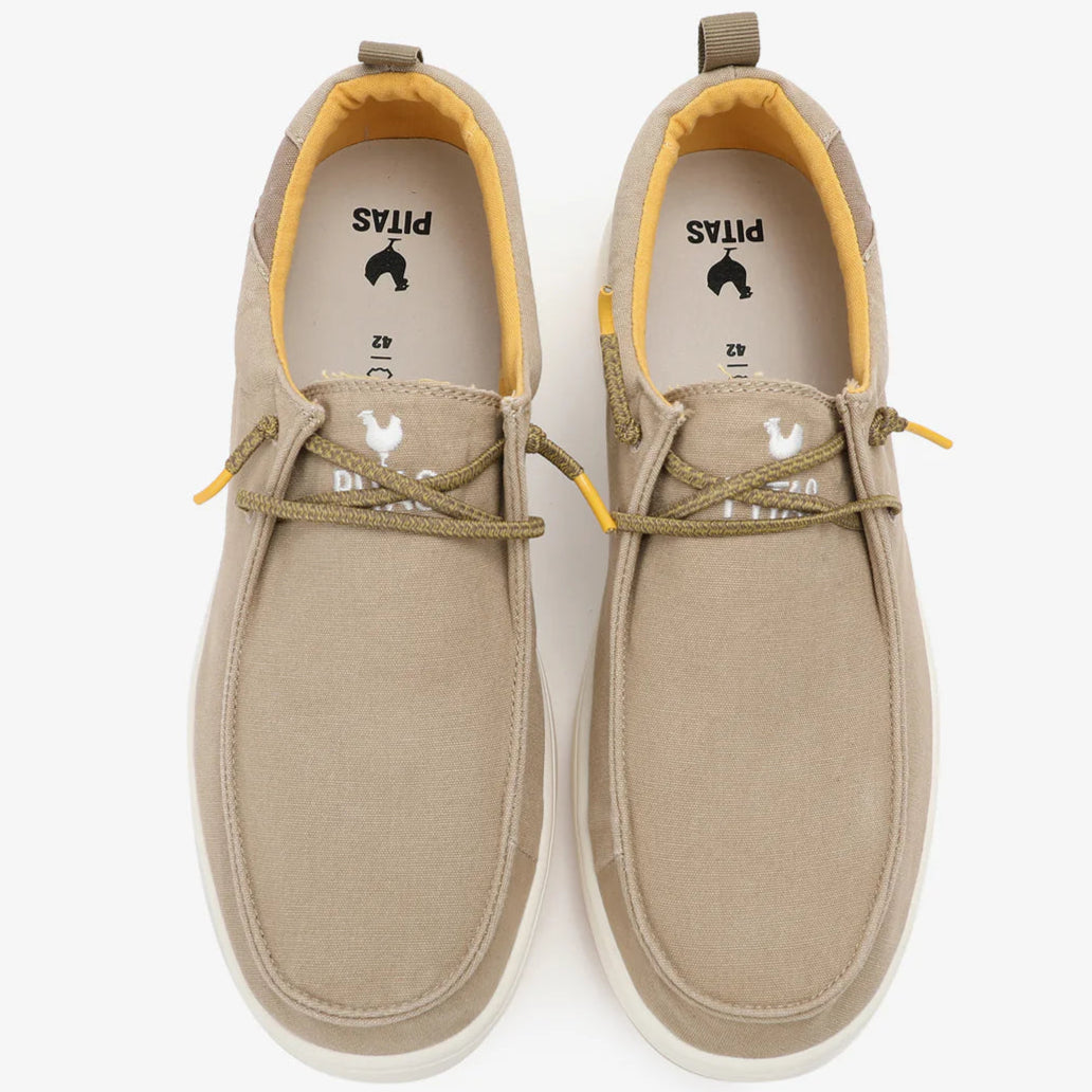 Slipon Pitas uomo modello Biarritz beige