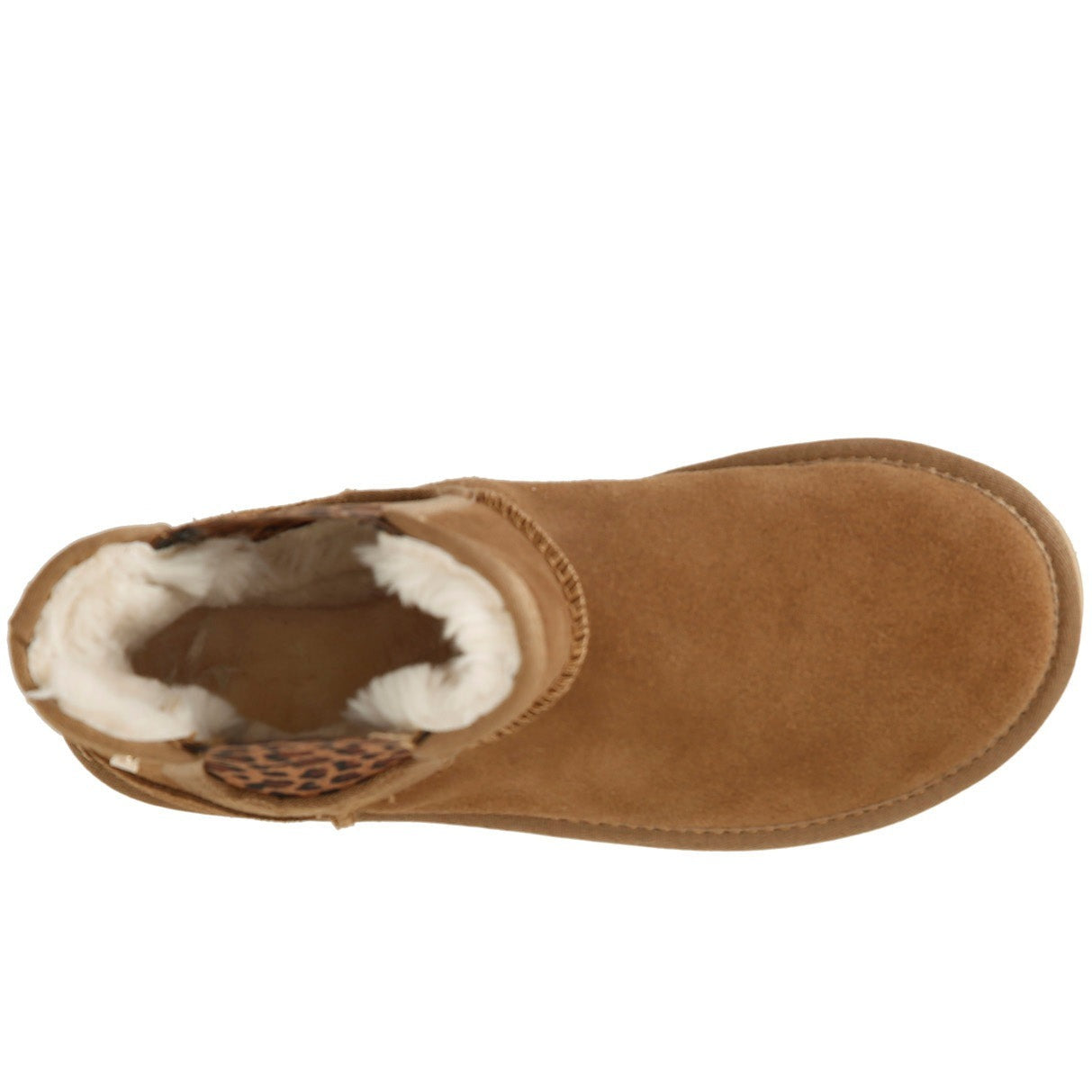 Polacco CafèNoir donna cammello maculato e applicazione pelo