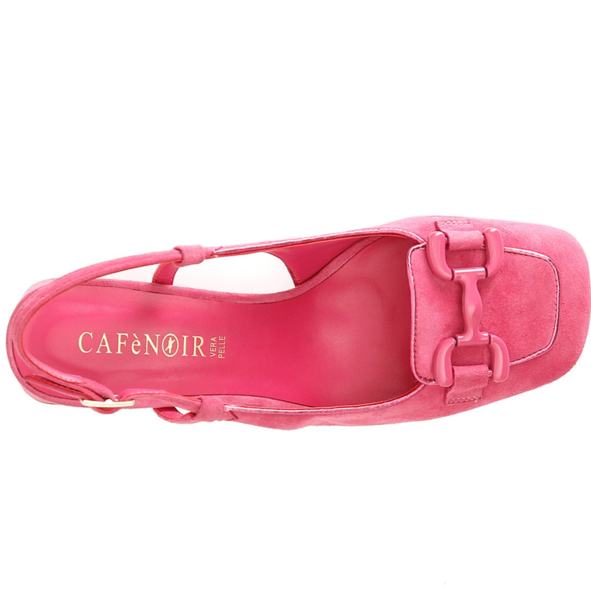 Slingback CafèNoir women pink suede leather