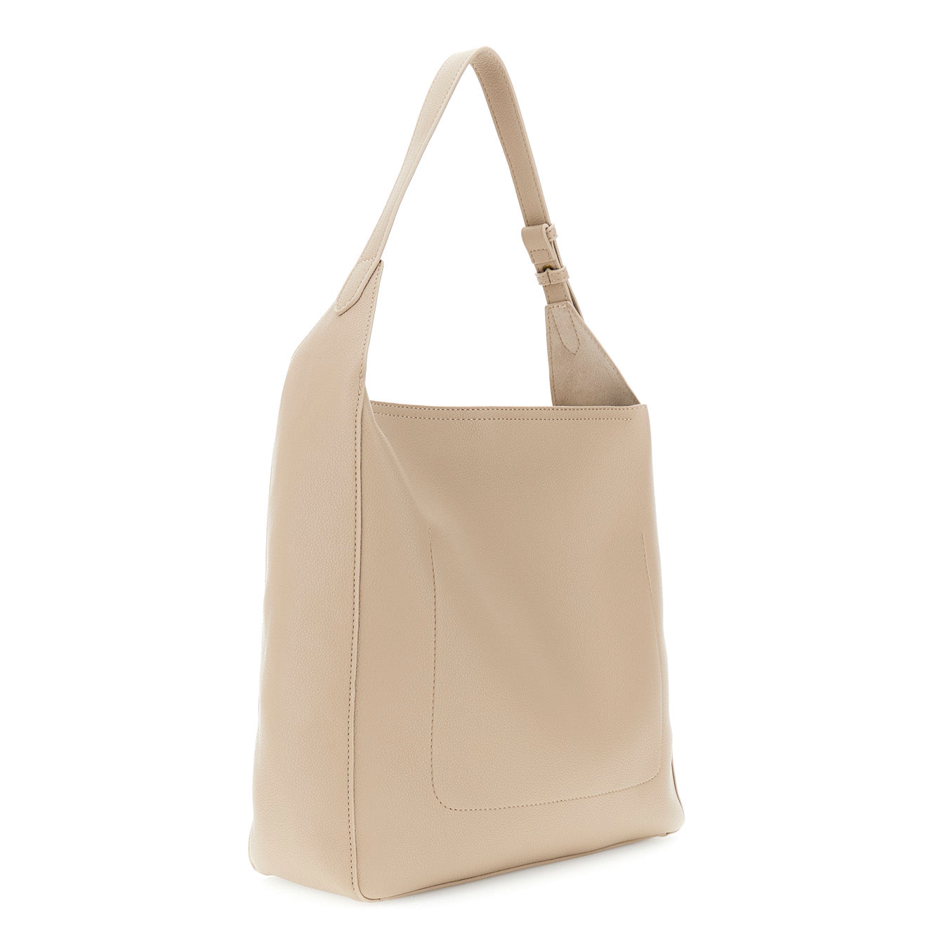 Medium satchel bag CafèNoir woman dove-grey eco-leather