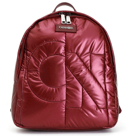 Backpack medium CafèNoir red nylon