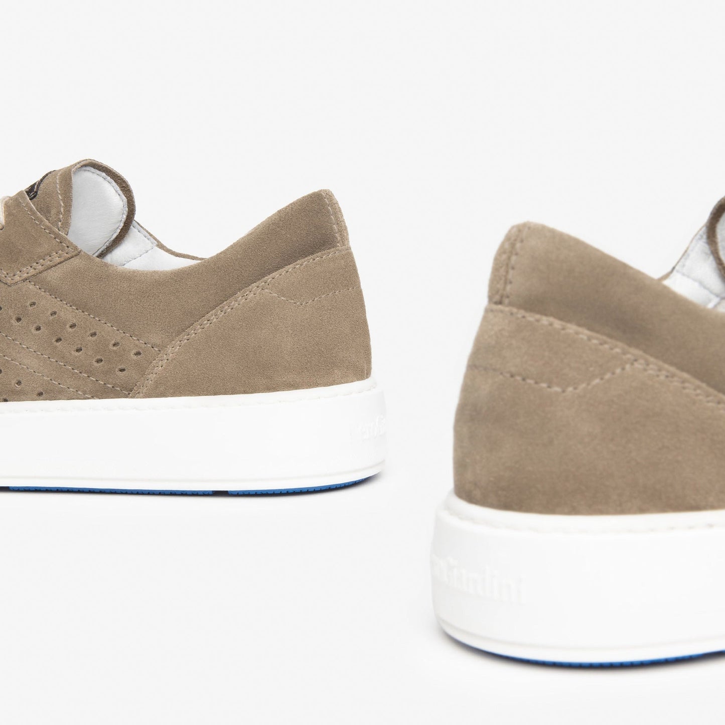 Sneakers NeroGiardini uomo pelle camoscio biscotto
