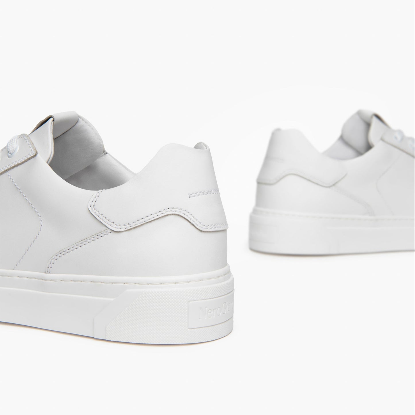 Sneakers NeroGiardini uomo pelle bianco