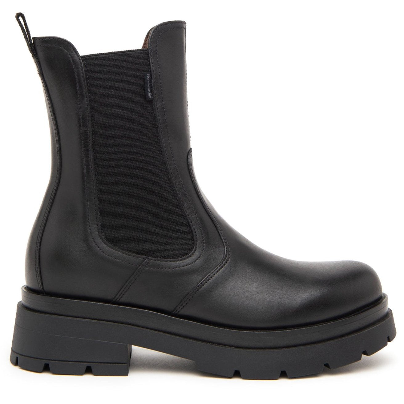 Stivaletti Chelsea NeroGiardini donna pelle nero