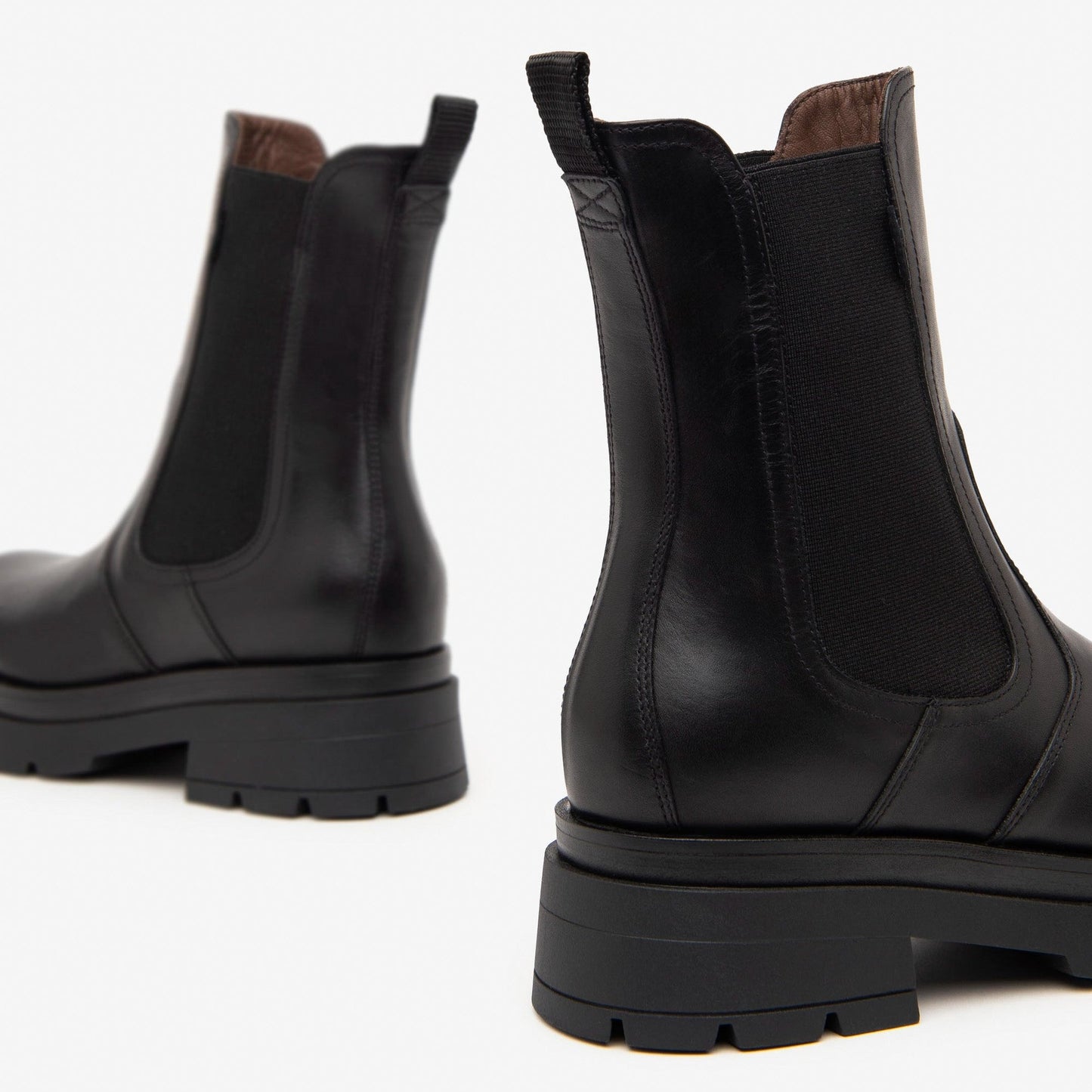 Stivaletti Chelsea NeroGiardini donna pelle nero