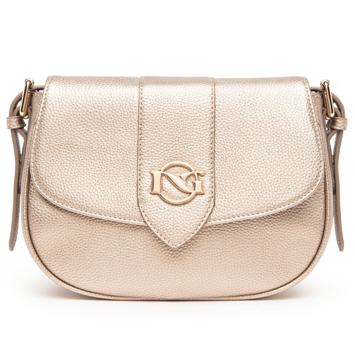 Mini shoulder bag NeroGiardini platinum