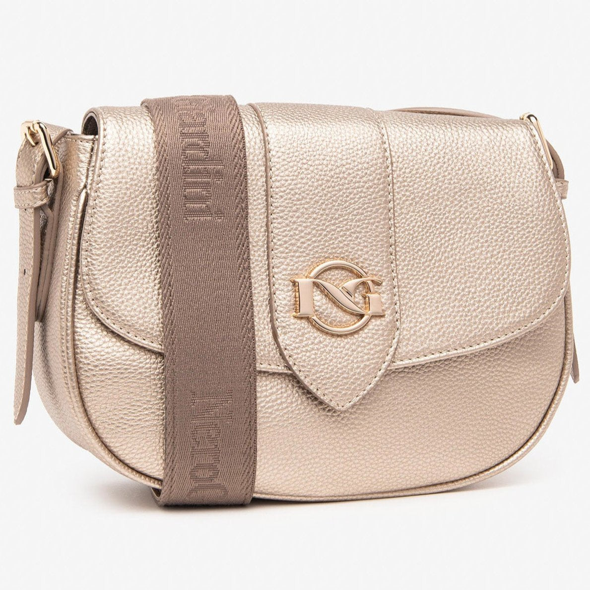 Mini shoulder bag NeroGiardini platinum