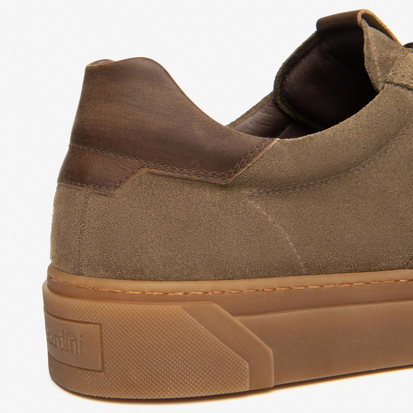 Sneakers NeroGiardini uomo pelle camoscio marrone