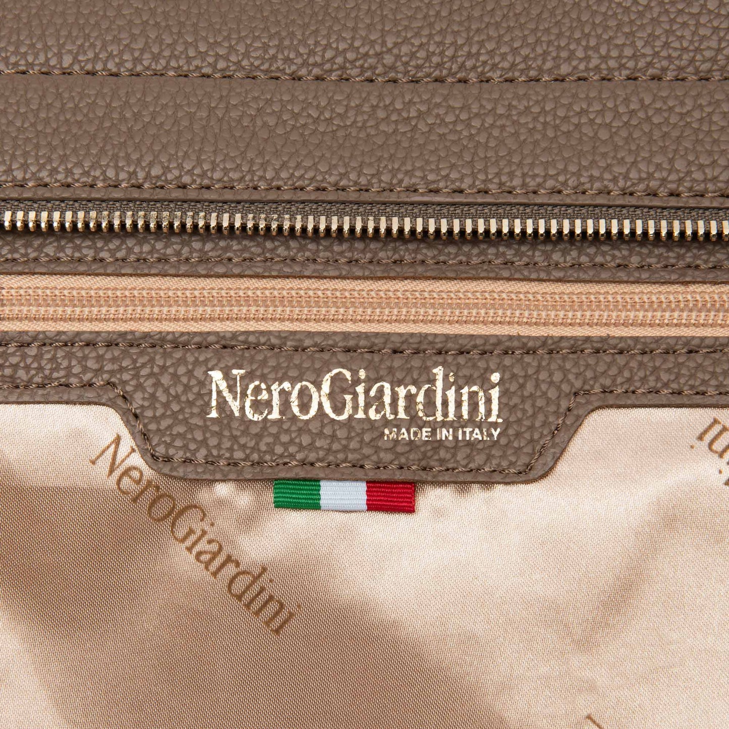 Borsa mini a tracolla NeroGiardini beige