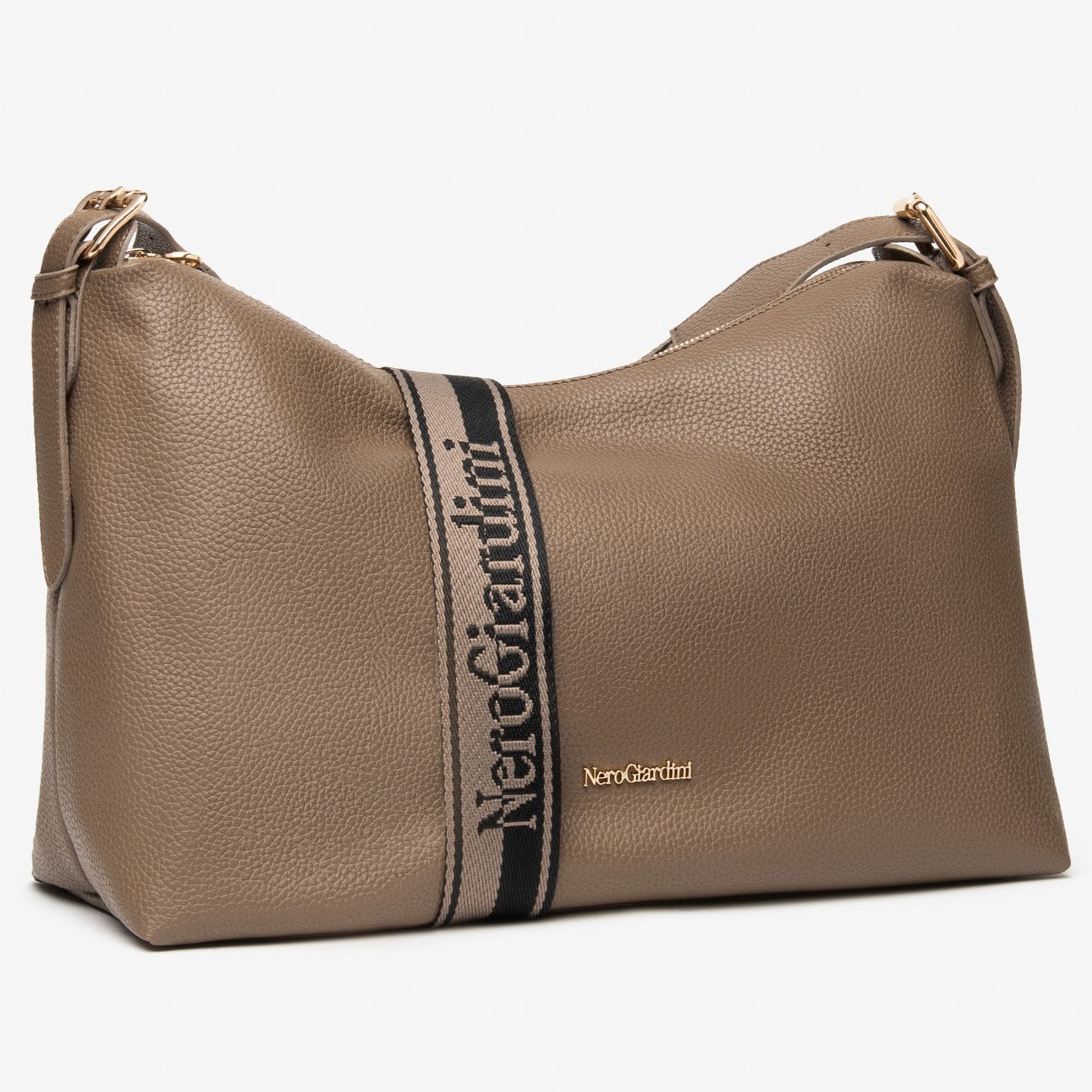 Borsa mini a tracolla NeroGiardini beige