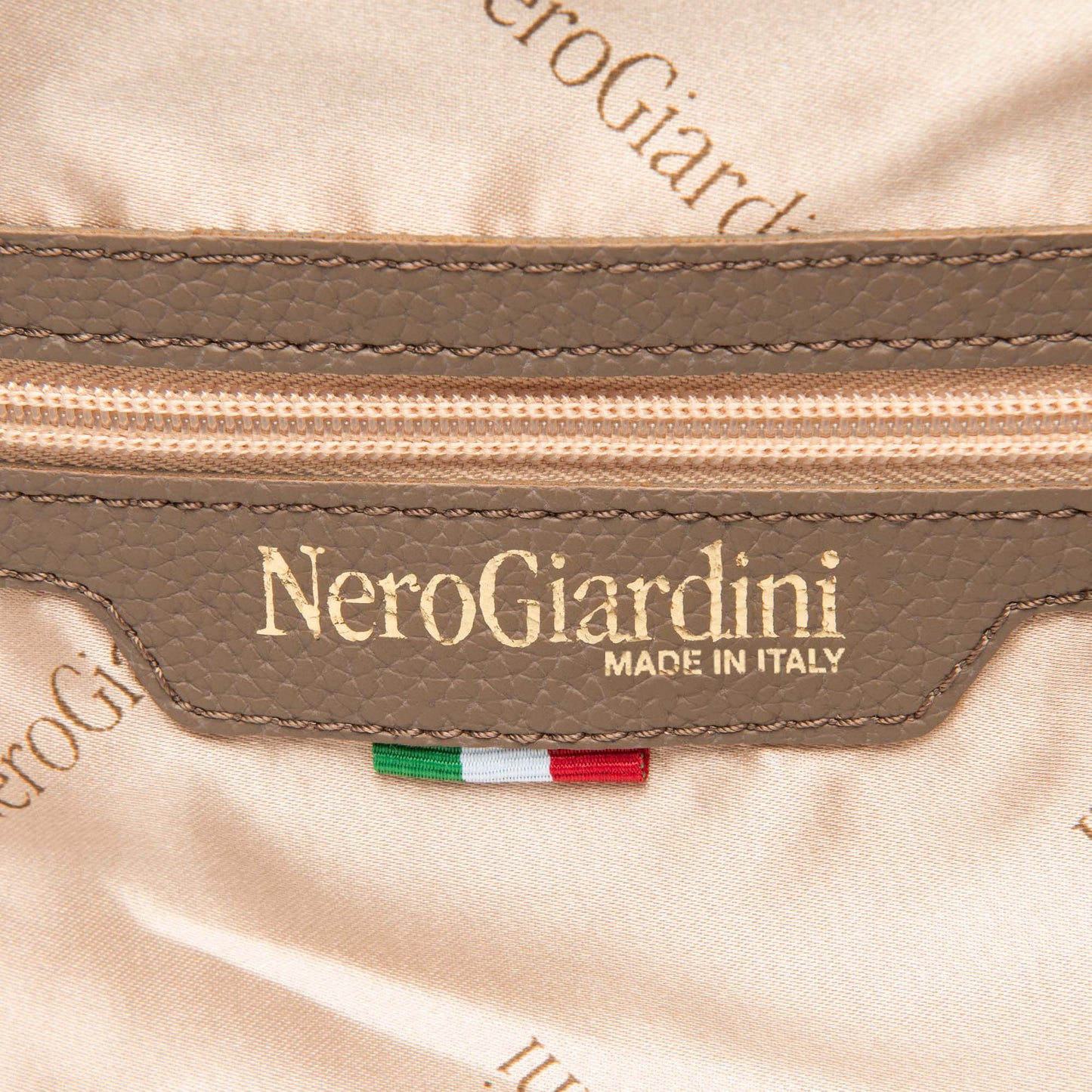 Borsa mini a tracolla NeroGiardini beige
