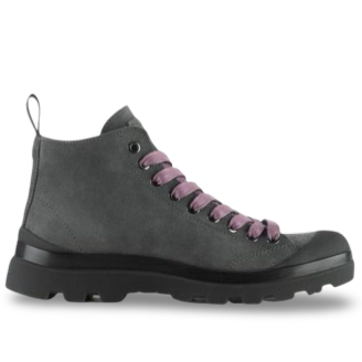 Sneakers Panchic woman dark grey suede
