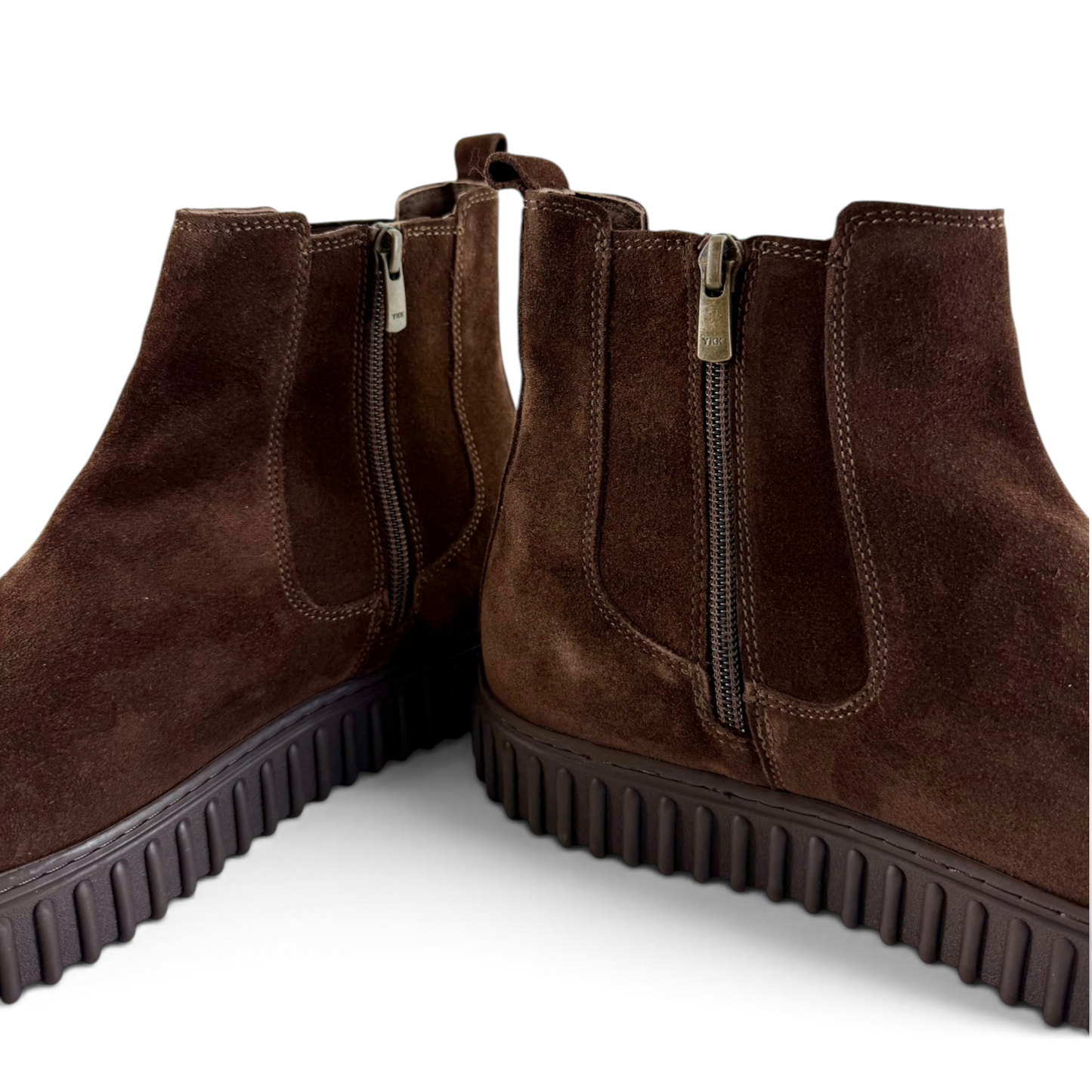 Stivaletti Chelsea Step uomo camoscio marrone