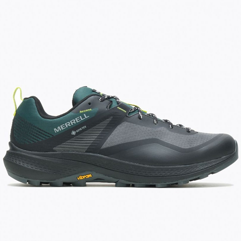 Sneakers goretex Merrel man grey and green