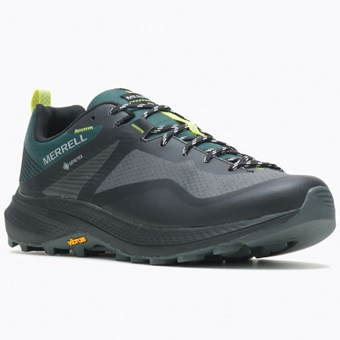 Sneakers goretex Merrel man grey and green