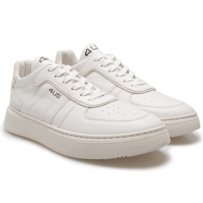 Sneakers Cesare Paciotti 4us man white leather