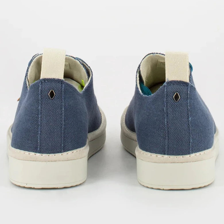 Sneakers Panchic man blue linen
