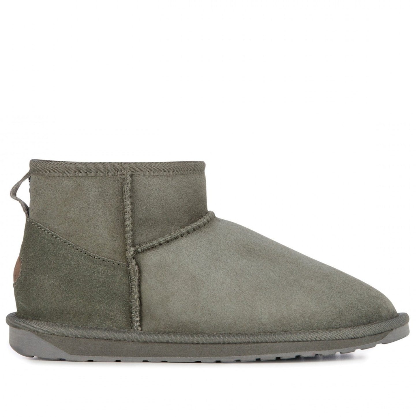 Micro ankle boots EMU woman charcoal sheepskin