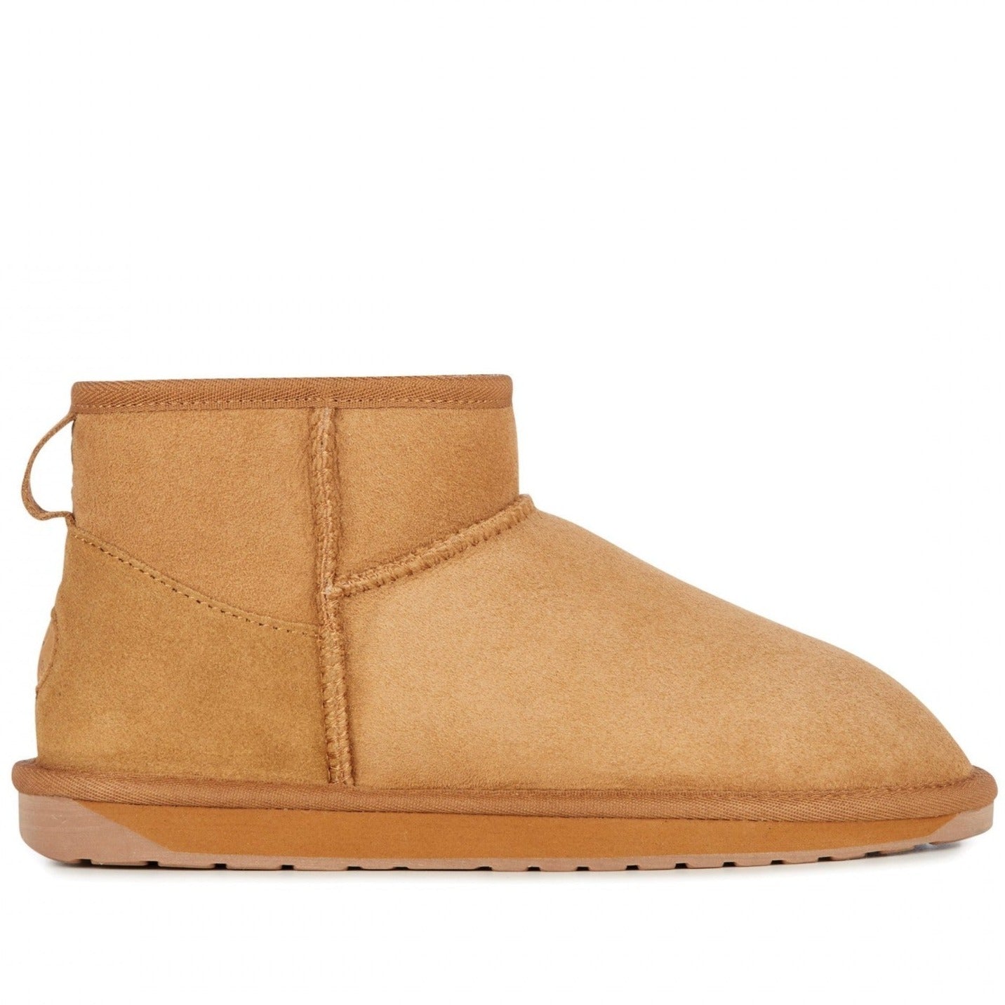 Micro ankle boots EMU woman chestnut sheepskin