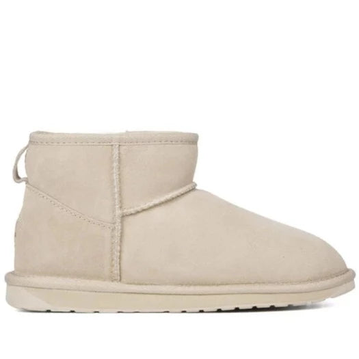 Micro ankle boots EMU woman macadamia sheepskin