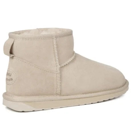 Micro ankle boots EMU woman macadamia sheepskin