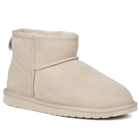 Micro ankle boots EMU woman macadamia sheepskin