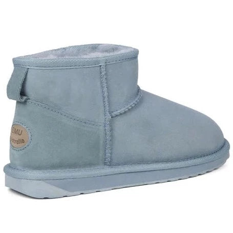 Stivaletti micro EMU donna montone salvia