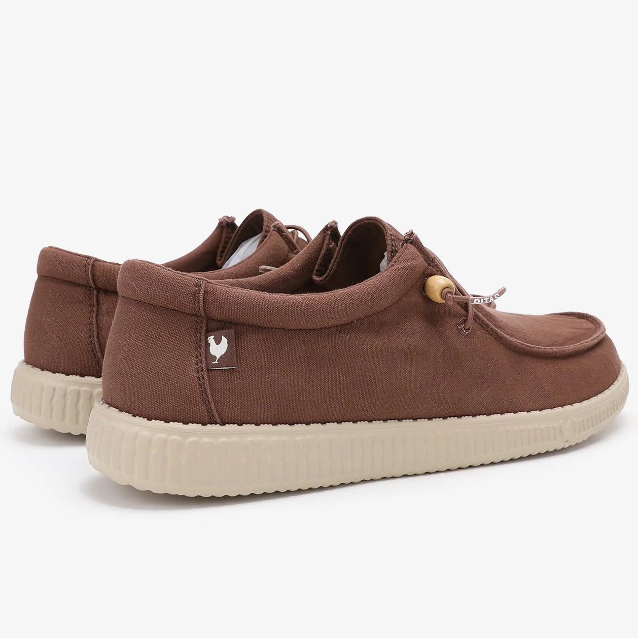 Slipon Pitas man 100% cotton color clay