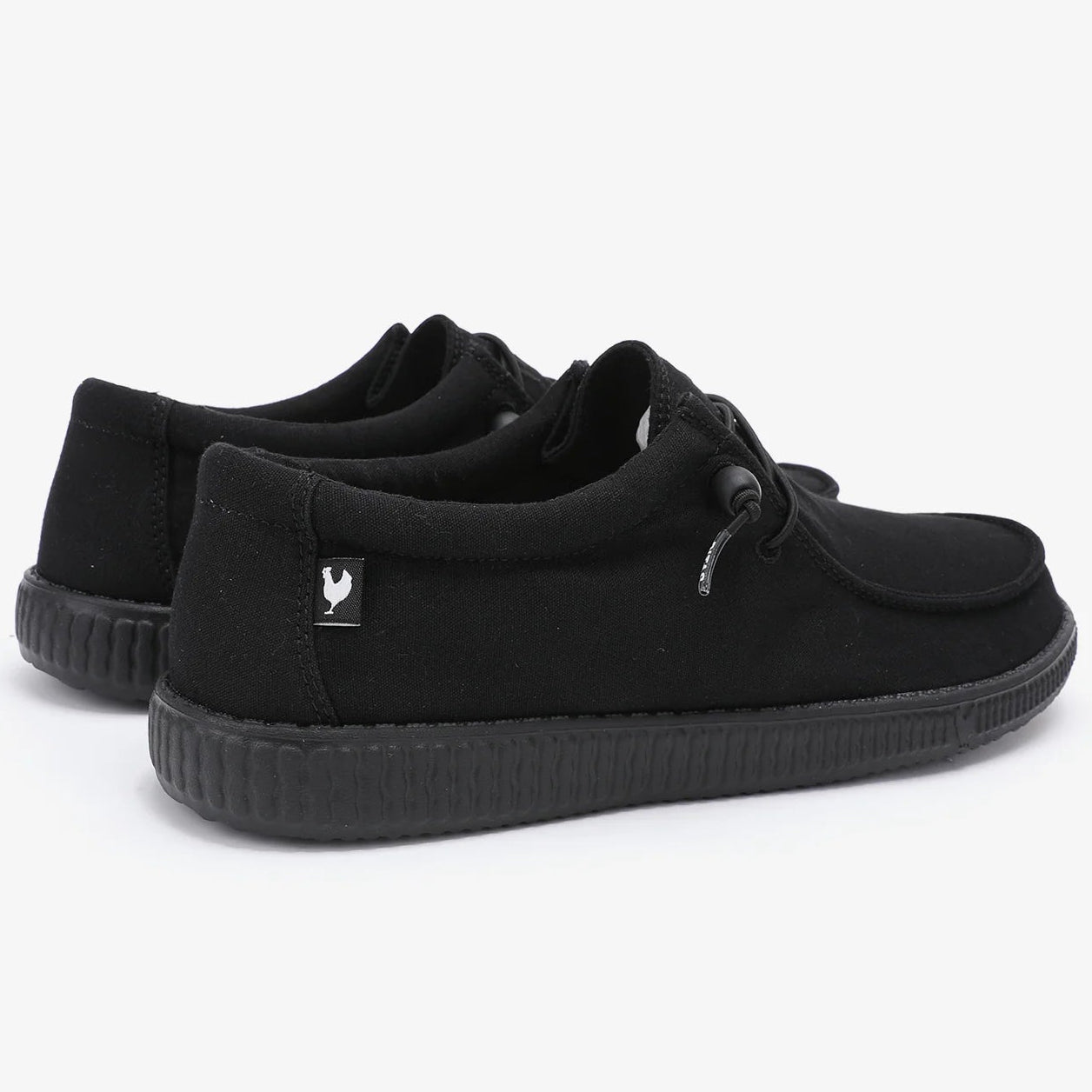 Slipon Pitas unisex 100% cotton color black