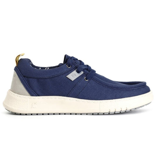 Sneakers CafèNoir man blue fabric