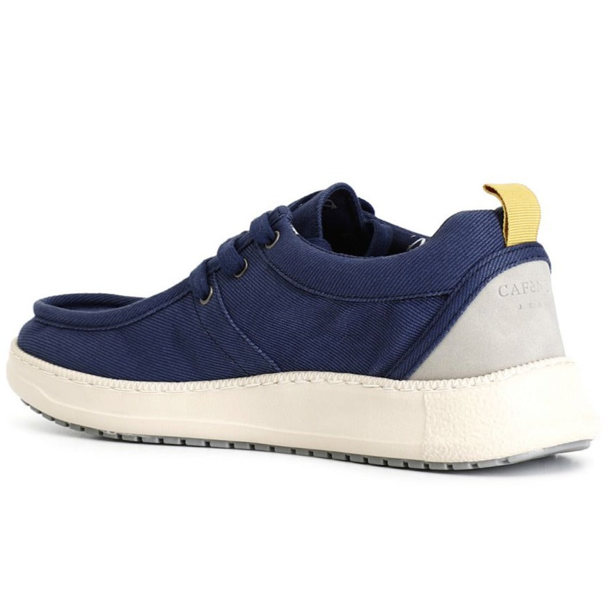 Sneakers CafèNoir man blue fabric