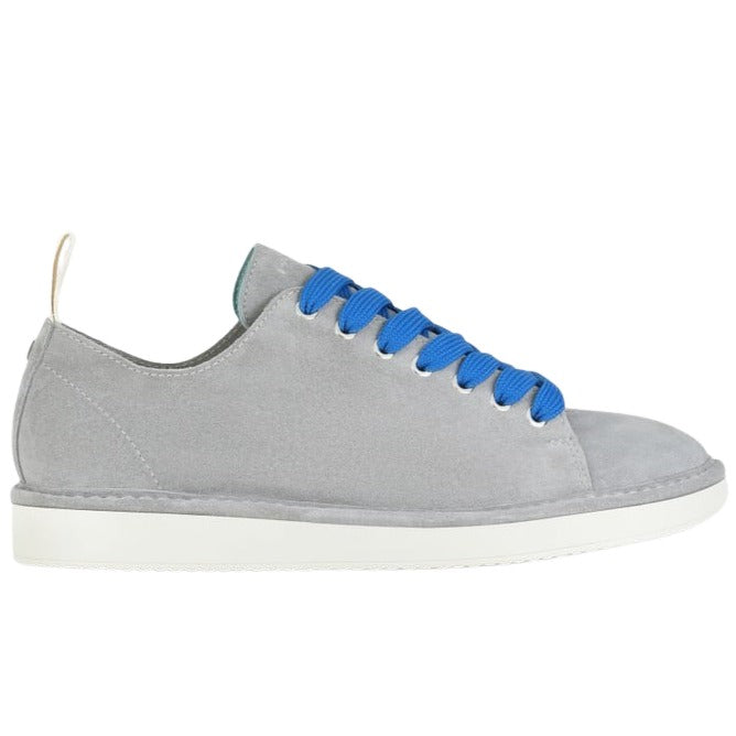 Sneakers Panchic man suede leather grey vibrant