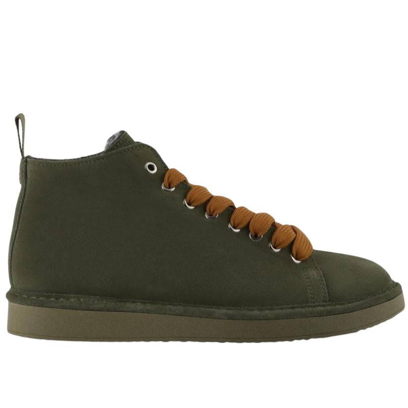Sneakers Panchic man brown sugar suede lined fur