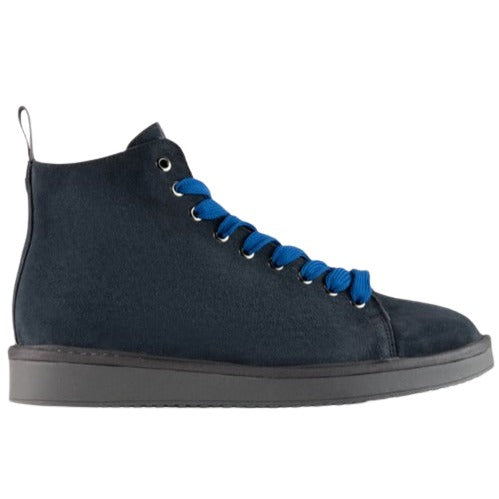 Sneakers Panchic man blue cobalt suede