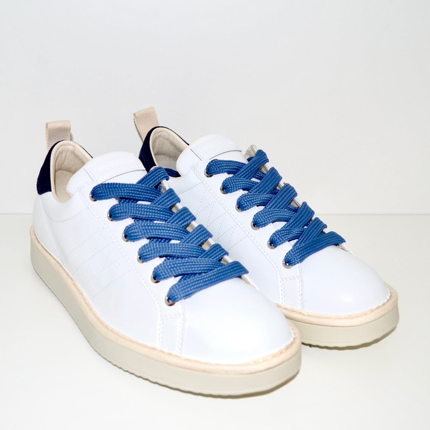 Sneakers Panchic man white leather