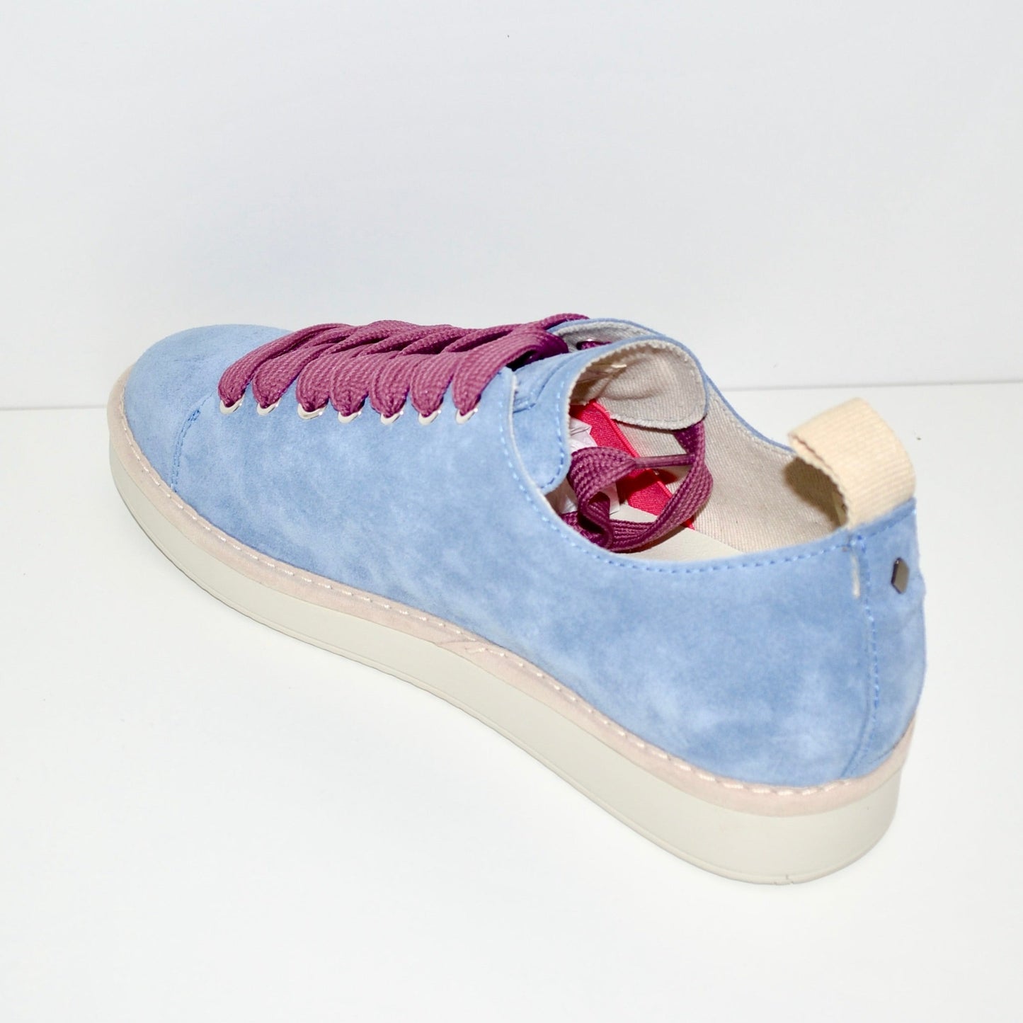 Sneakers Panchic woman blue suede