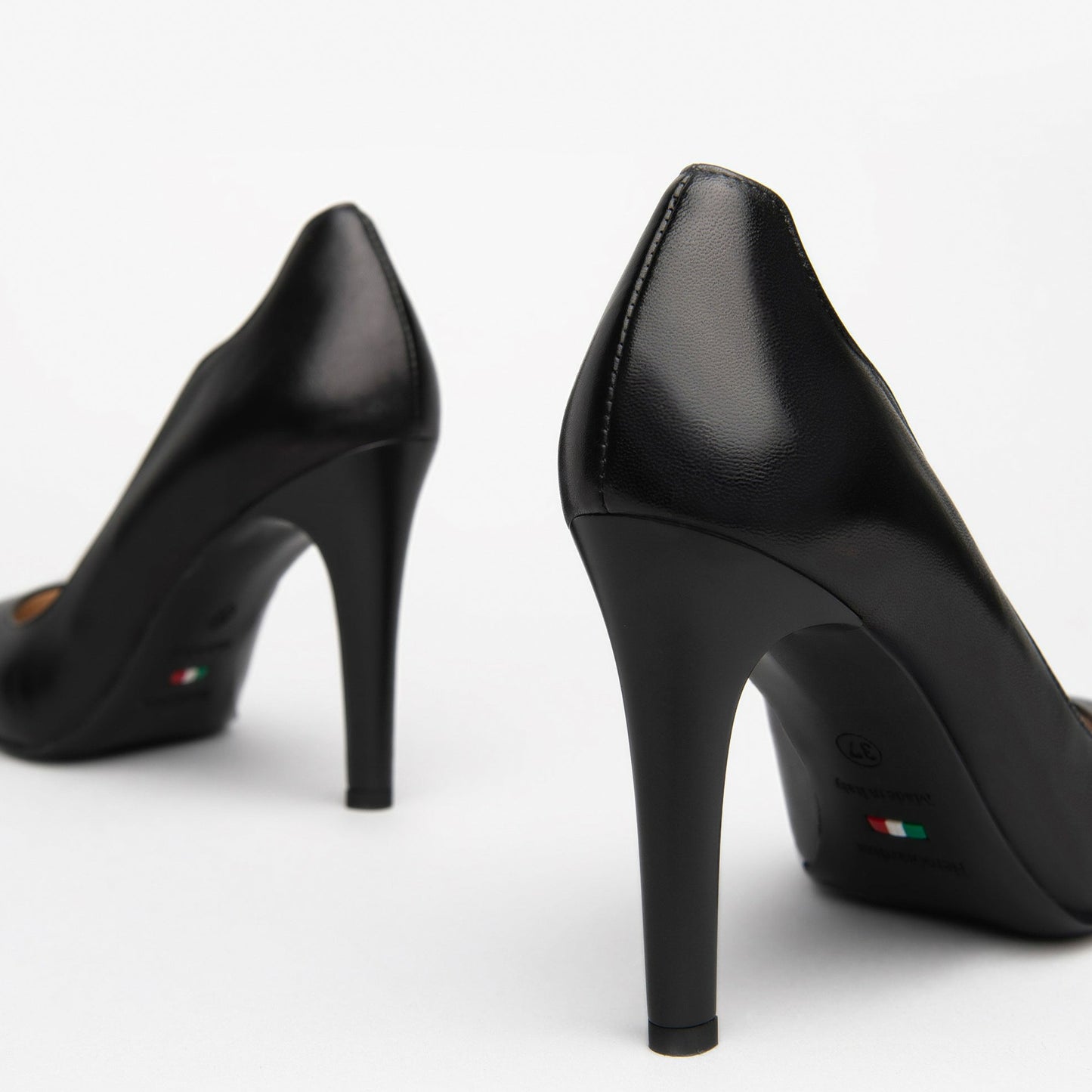 Décolleté NeroGiardini donna pelle nero