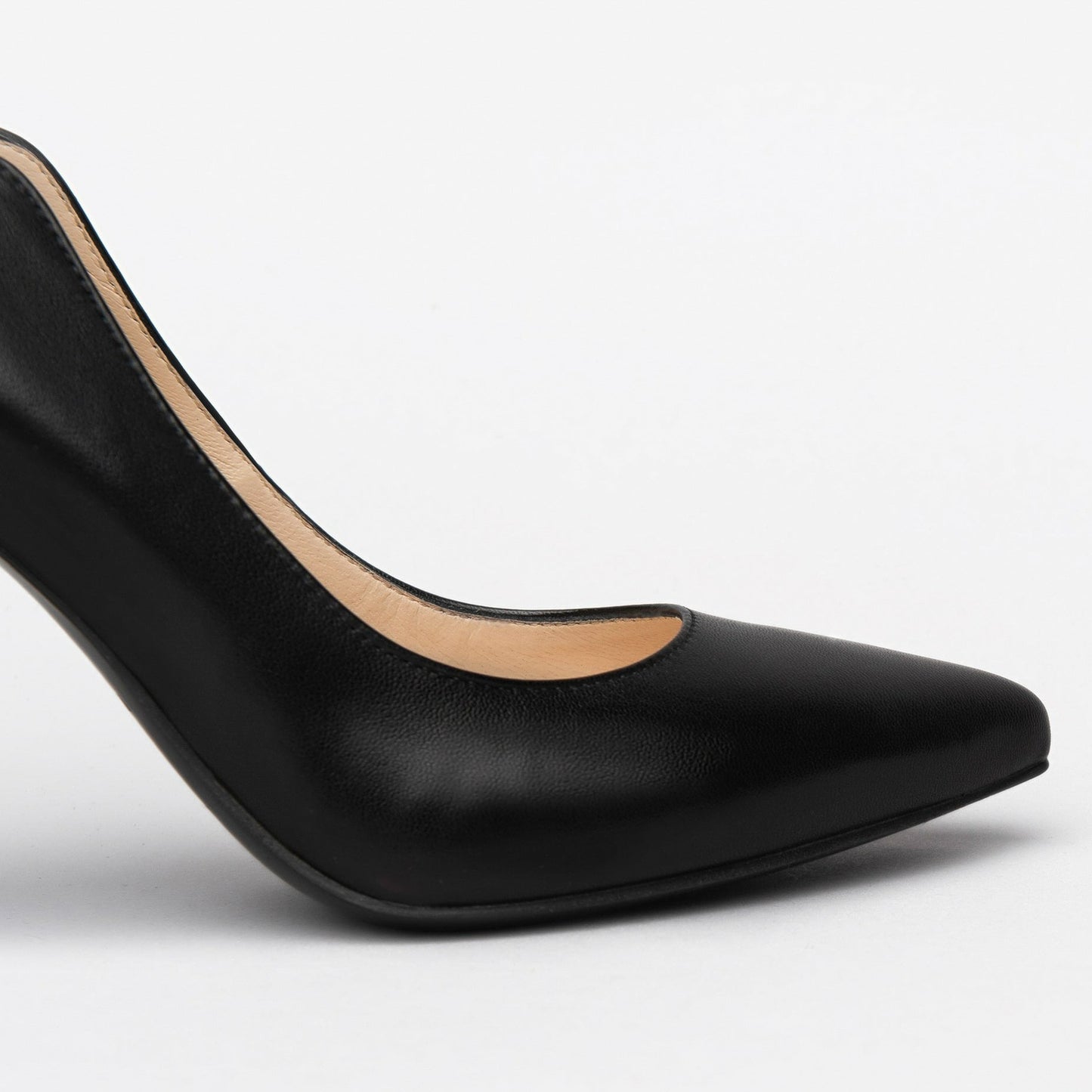 Décolleté NeroGiardini donna pelle nero