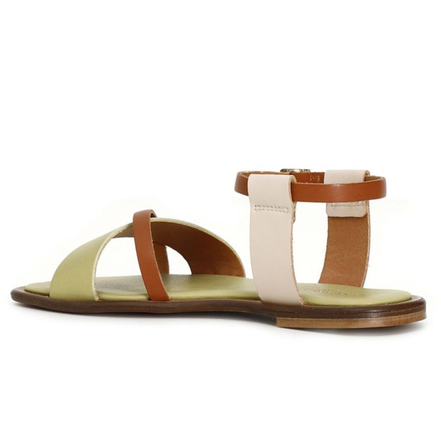 Sandals CafèNoir women green leather