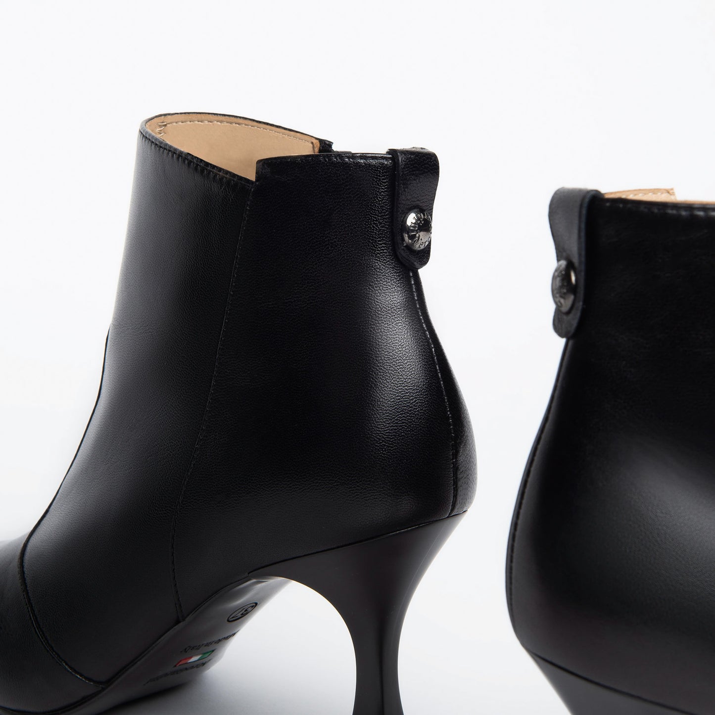 Stiletto boots NeroGiardini woman black leather