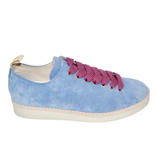 Sneakers Panchic woman blue suede