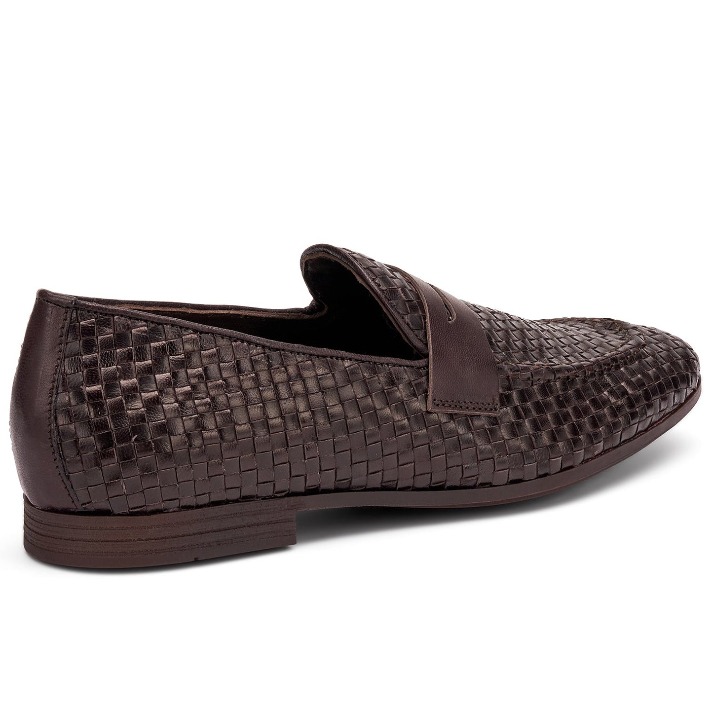 Loafers Frau man brown leather