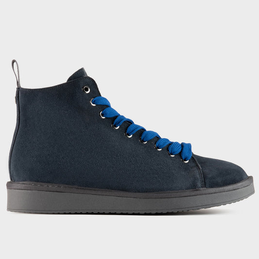 Sneakers Panchic uomo camoscio blu