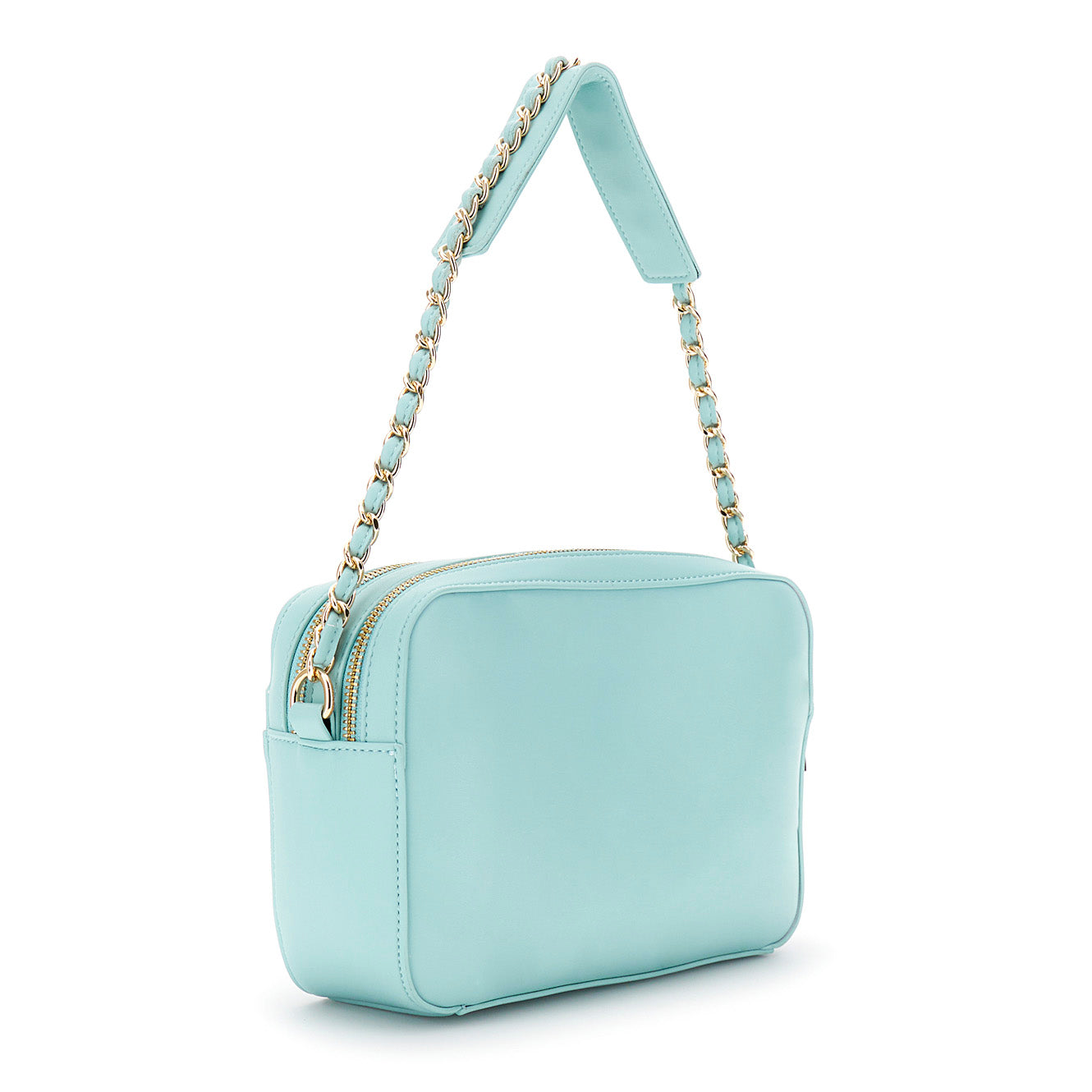 Mini bag CafèNoir light blue flowers