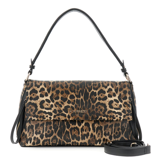 Mini shoulder bag CafèNoir woman animalier eco-leather