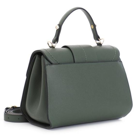 Borsa media Cafènoir donna verde morsetto