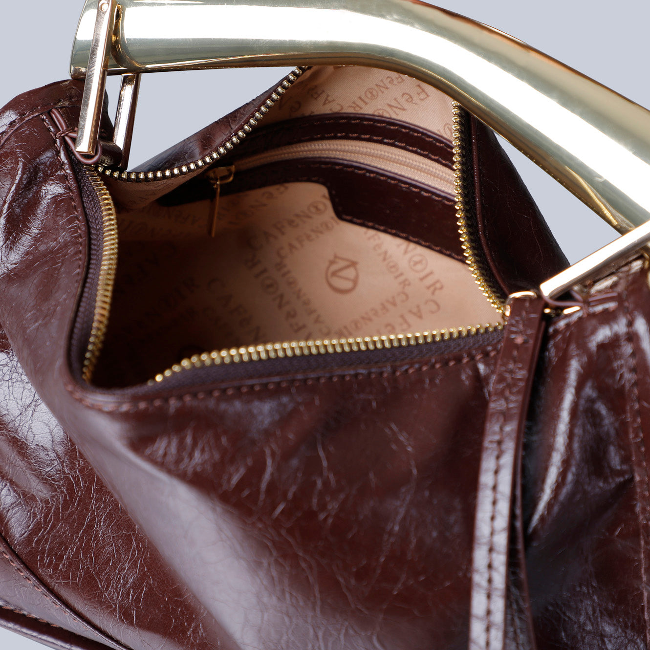 Mini shoulder bag CafèNoir woman burgundy naplak eco-leather