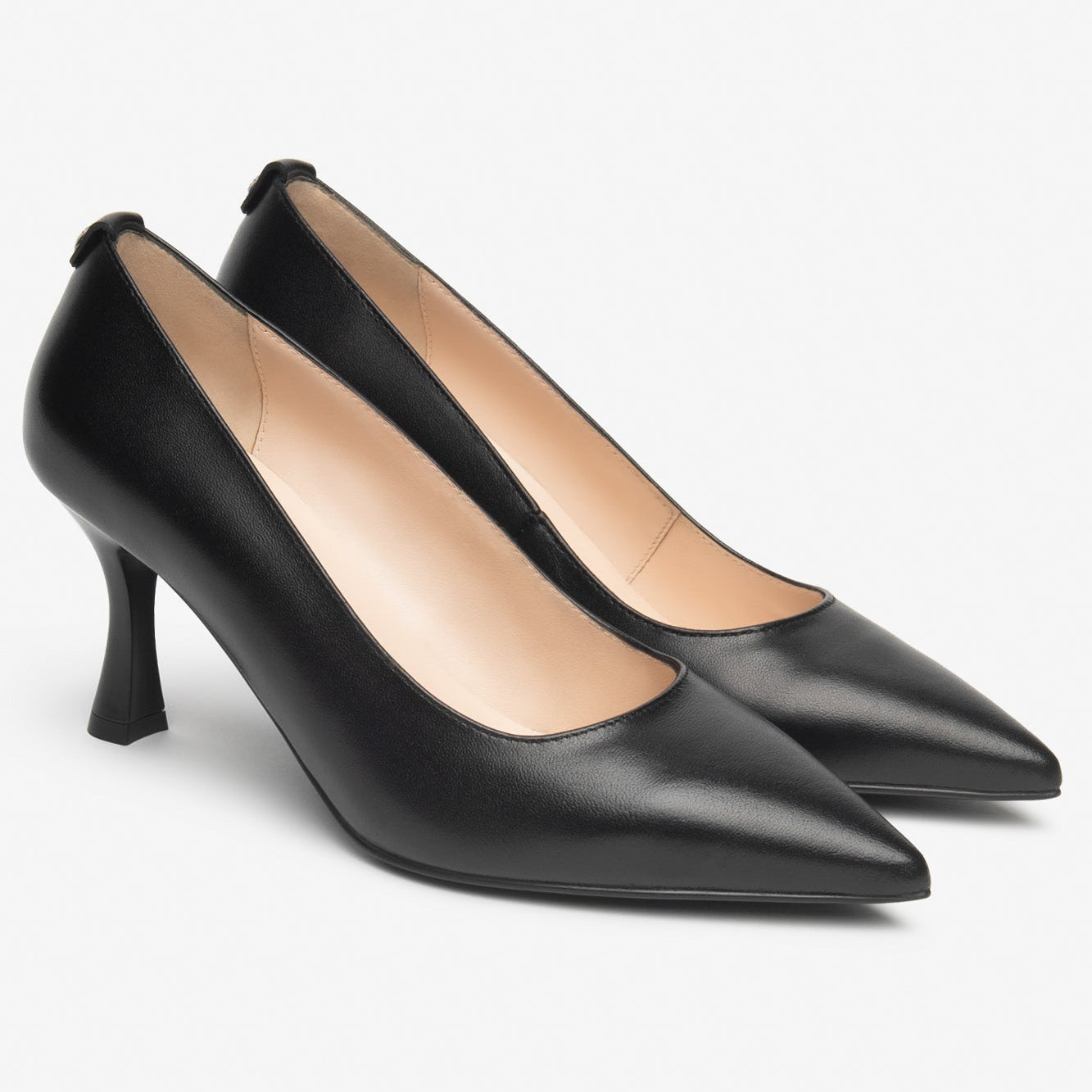 Décolleté NeroGiardini donna pelle nero