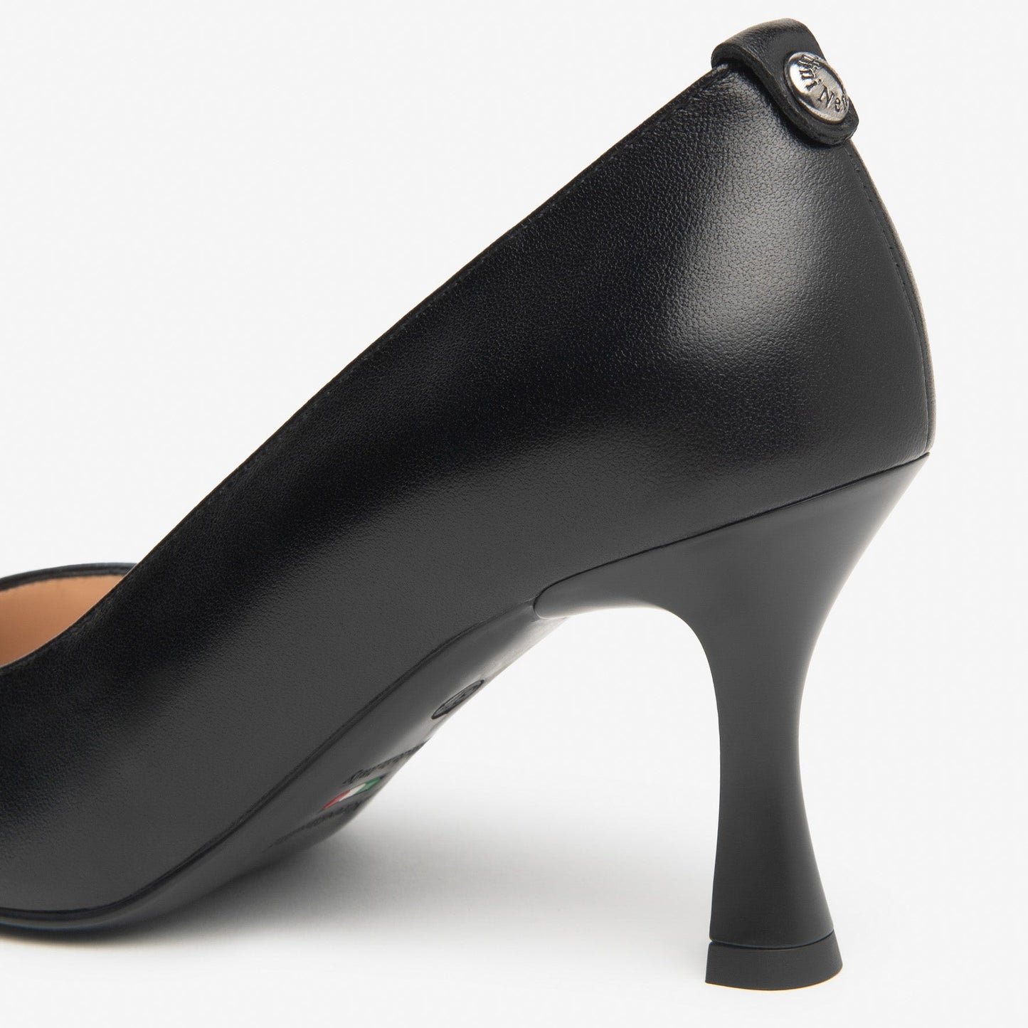 Décolleté NeroGiardini donna pelle nero